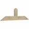 Ekena Millwork Portland Rough Sawn Timber Gable Bracket, Douglas Fir, 60"W x 17"H x 2"D x 6"F, 7/12 Pitch GBW060X17X0206POR00RDF - alternate 2